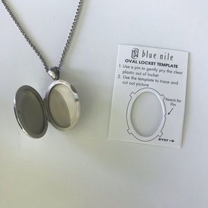 COPY - Oval Sterling Silver locket